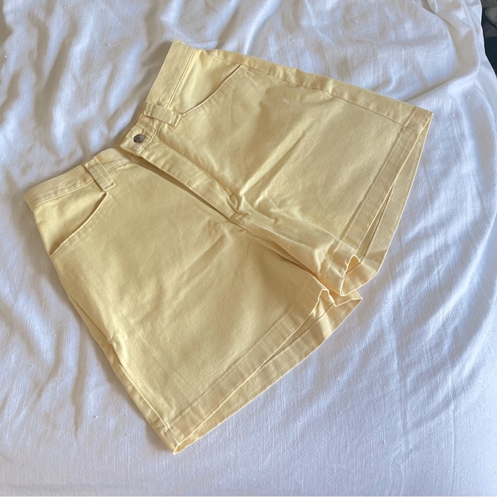 Lee Casuals Yellow Shorts